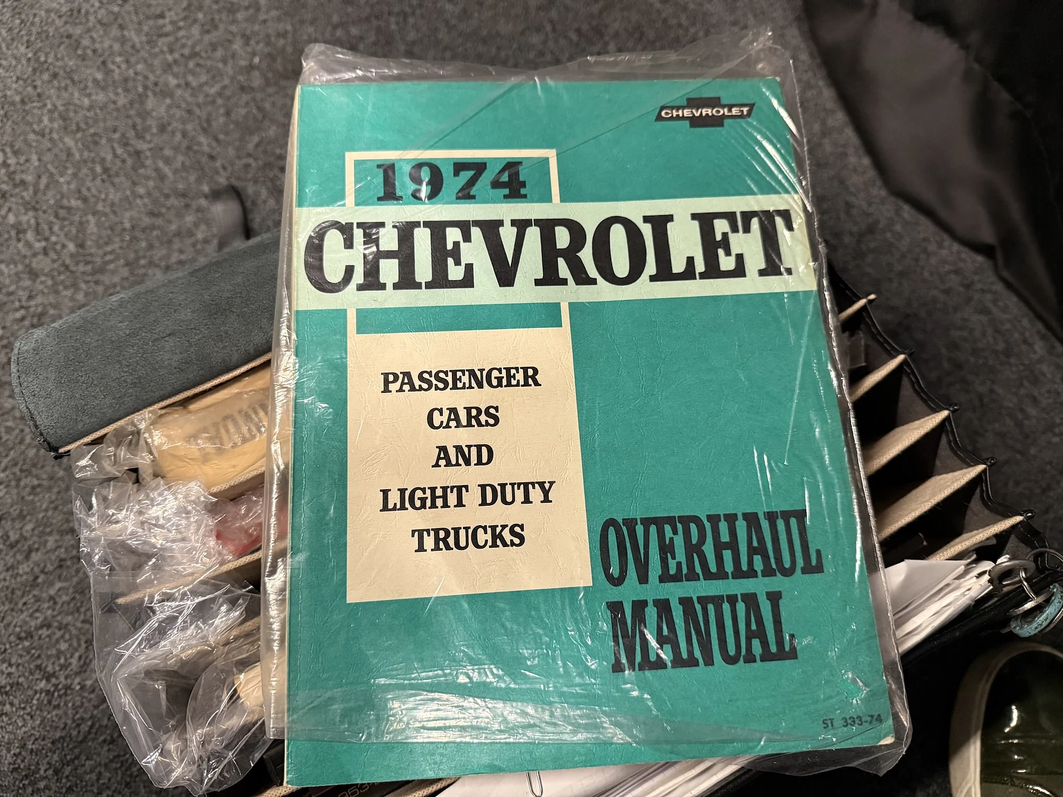 Dokumentation, 1974 Chevrolet Corvette Stingray (67)