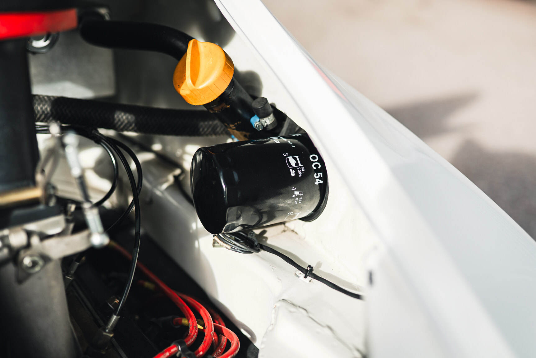 Image of 1977 Porsche 911 RSR Rallycar mechanics