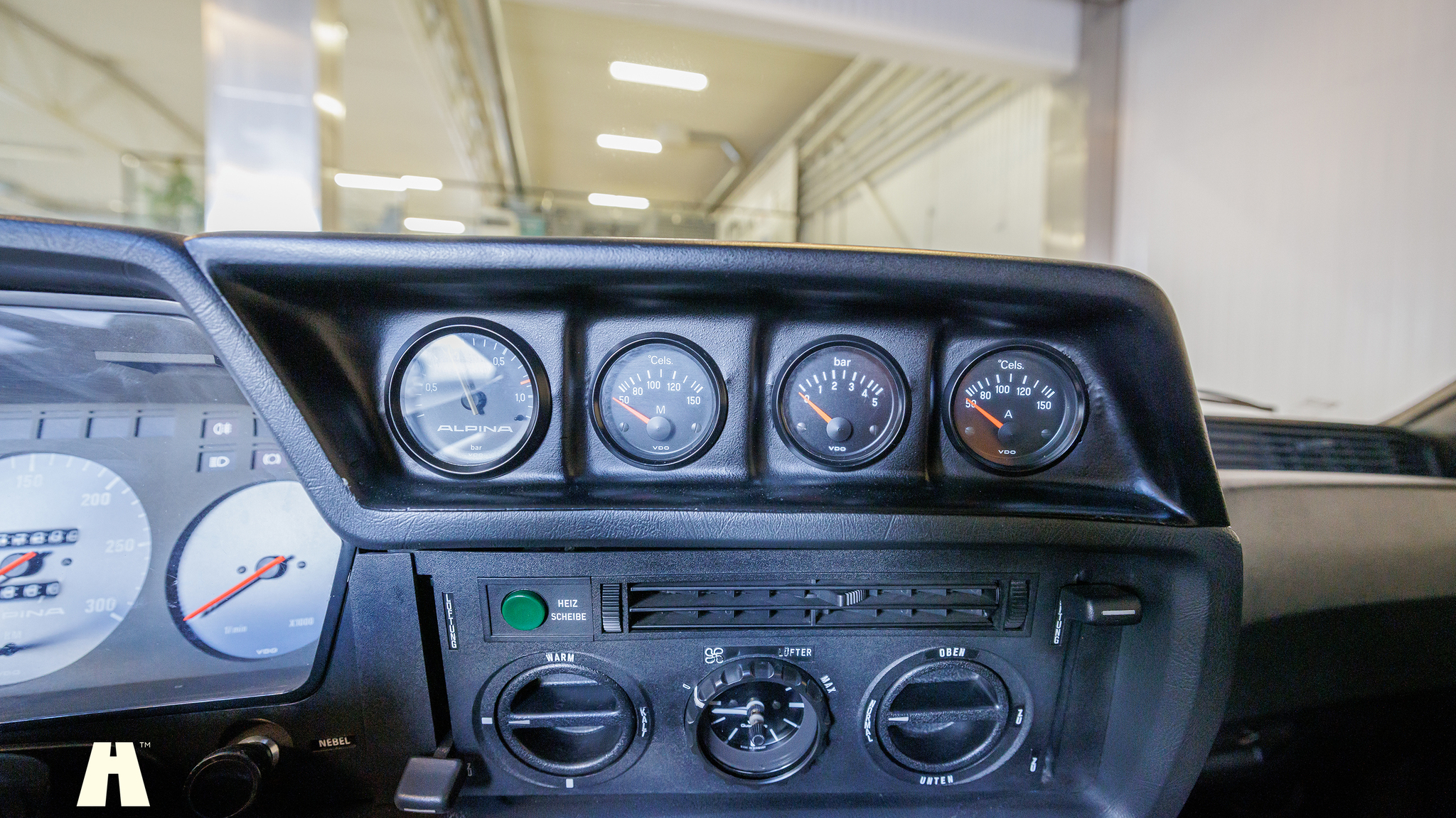 Interiörbild 1979 Alpina B7 Turbo
