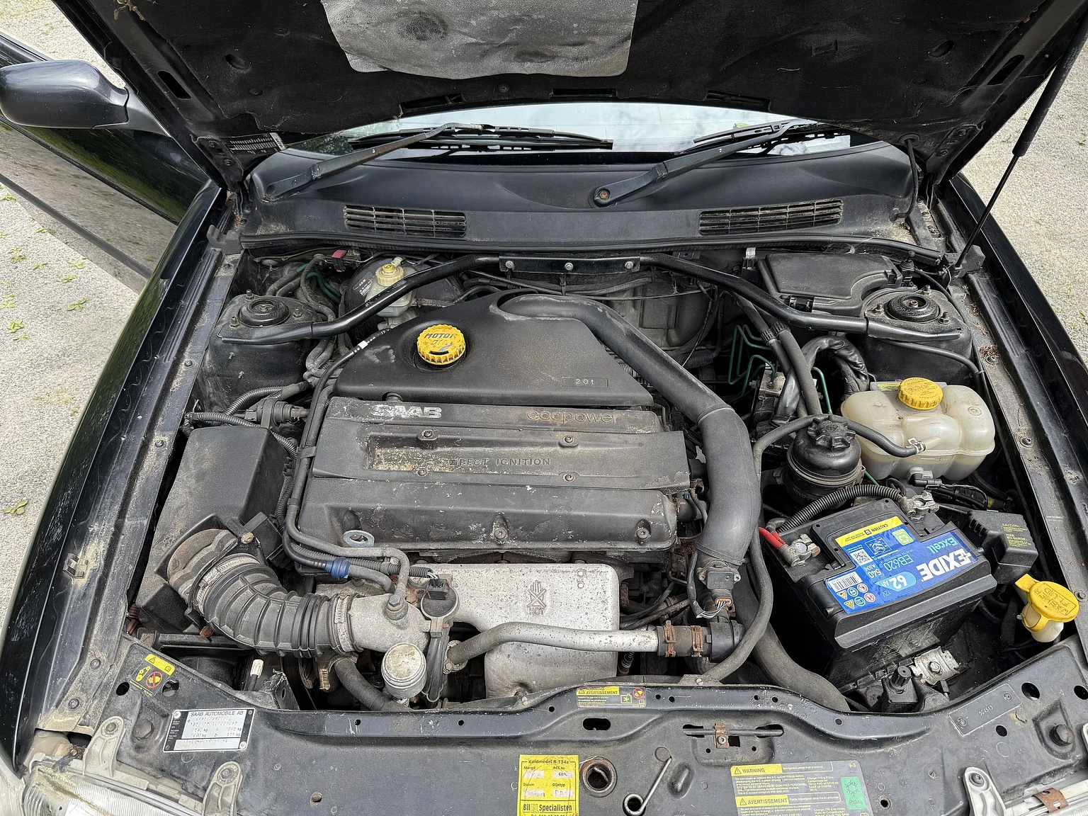 Image of 2002 Saab 9-3 2.0T SE Convertible – NO RESERVE (2) mechanics