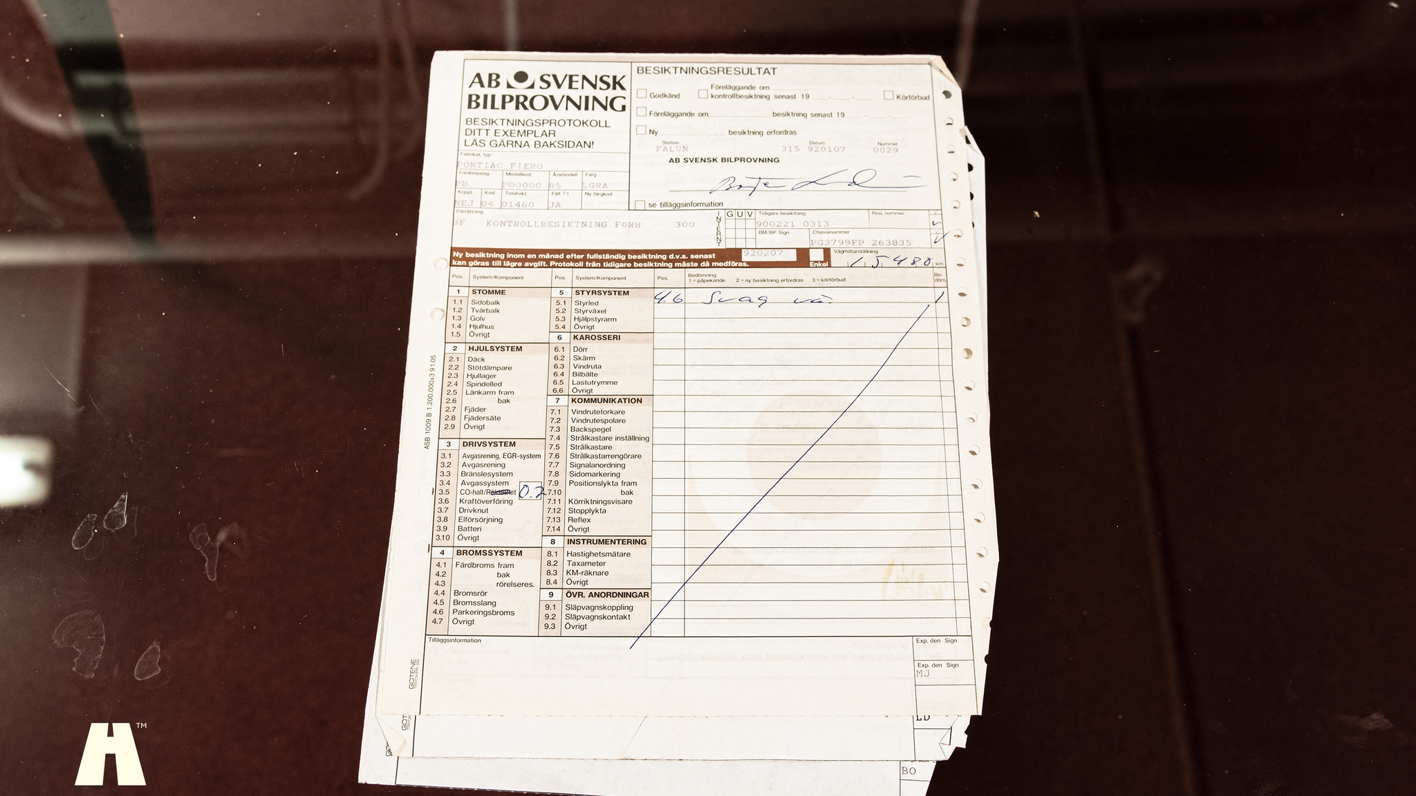 Dokumentation, 1985 Pontiac Fiero GT (16)