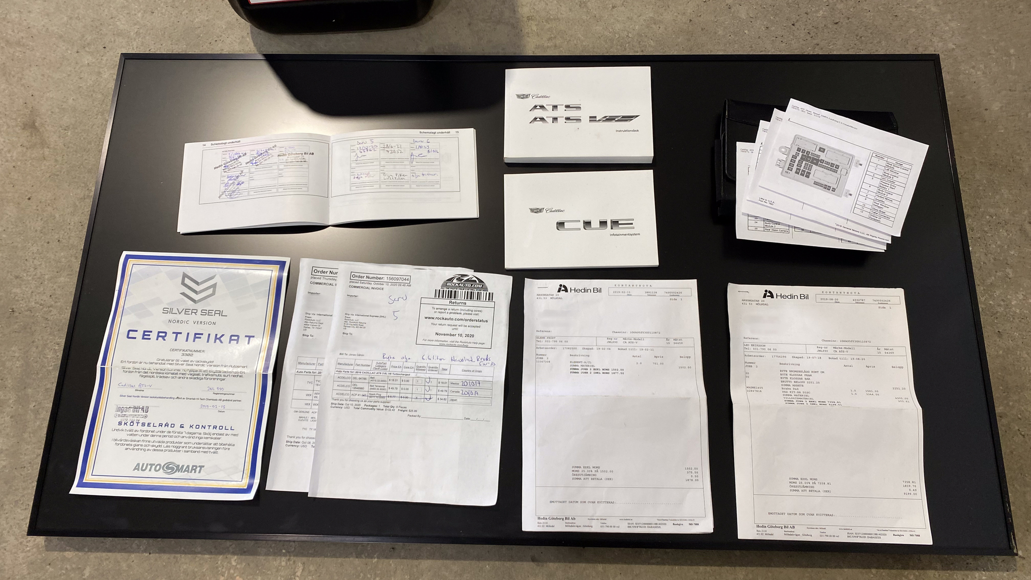 Dokumentation för 2016 Cadillac ATS-V (13)