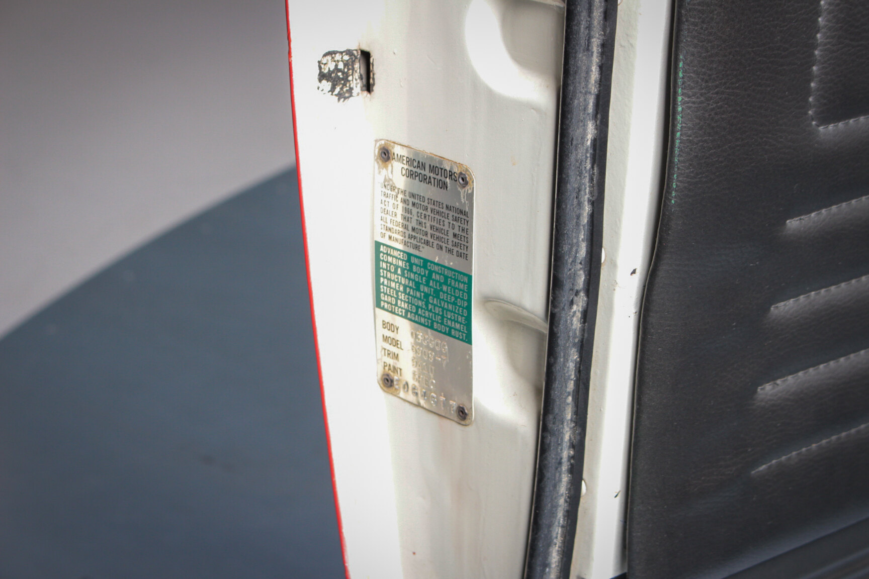 Interior image of 1969 AMC Hurst SC/Rambler
