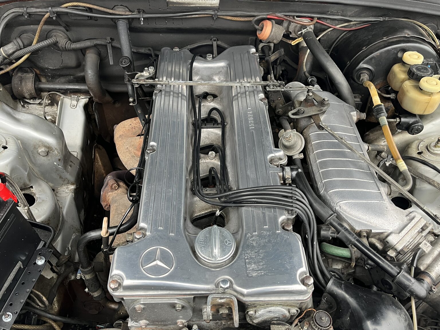 1975 Mercedes-Benz 280 SE, Mekanik
