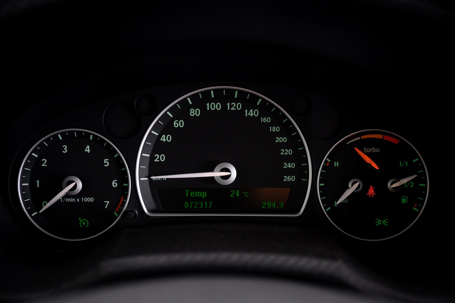 Innenraumfoto von 2008 SAAB 9-3 Aero SportSedan Silver Beast SFRO