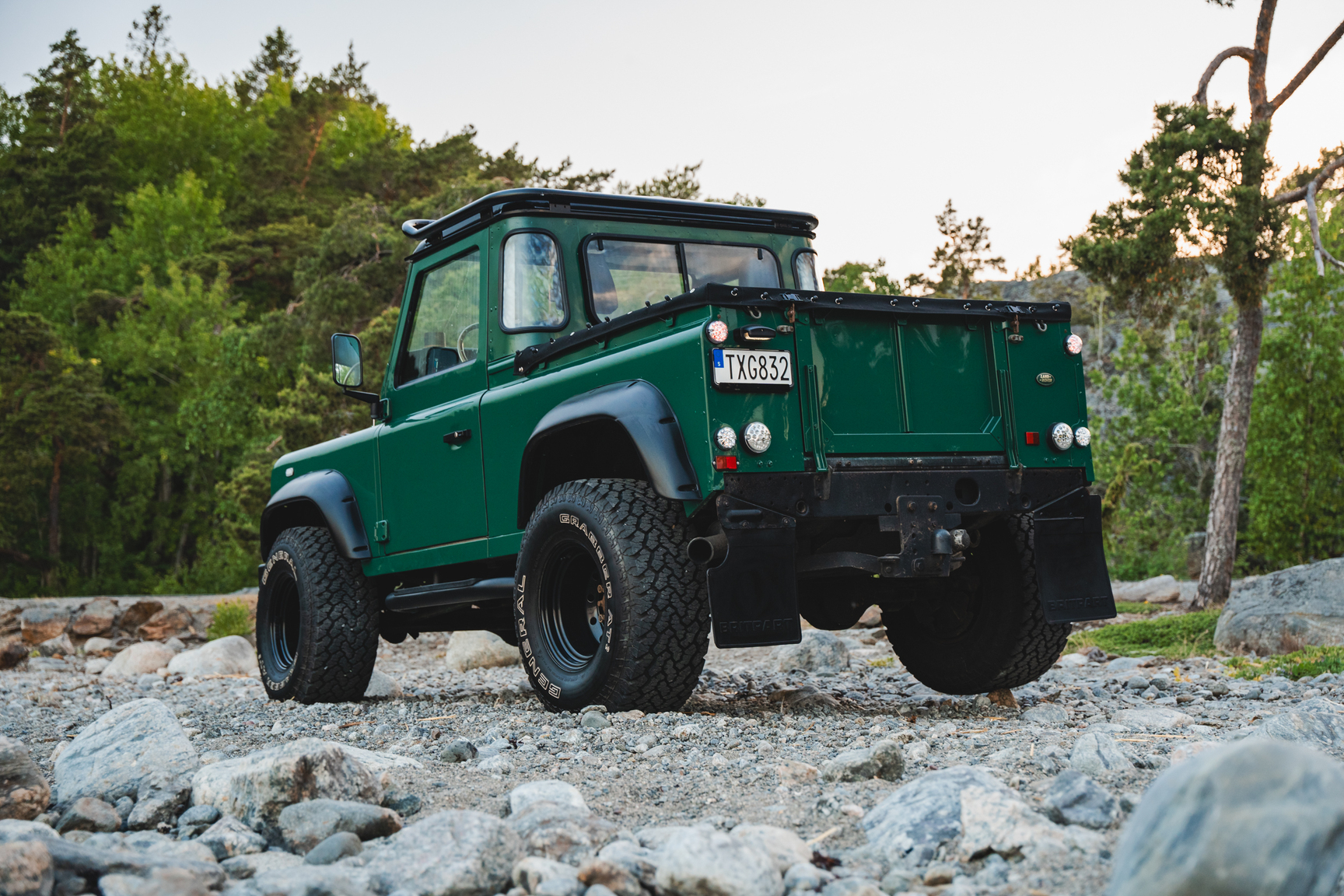 Aussenfoto 2003 Land Rover Defender TD5 90 Pickup (14)