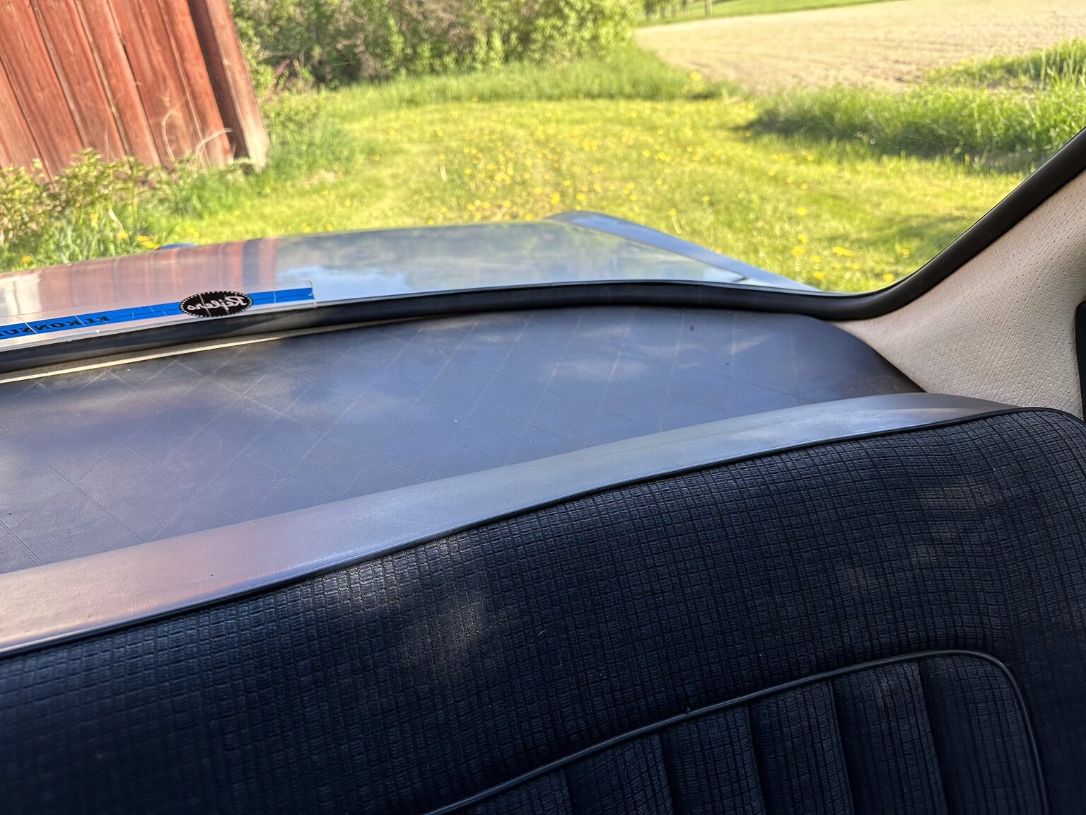 Interiörbild 1968 BMW 2000 CS