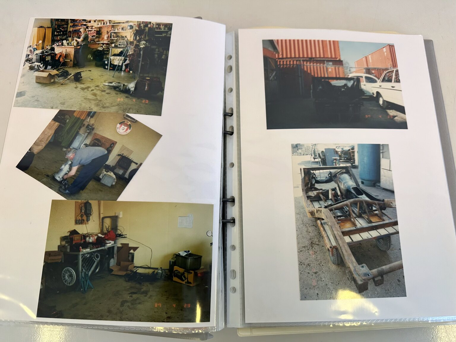 Dokumentation för 1957 MGA Roadster (4)