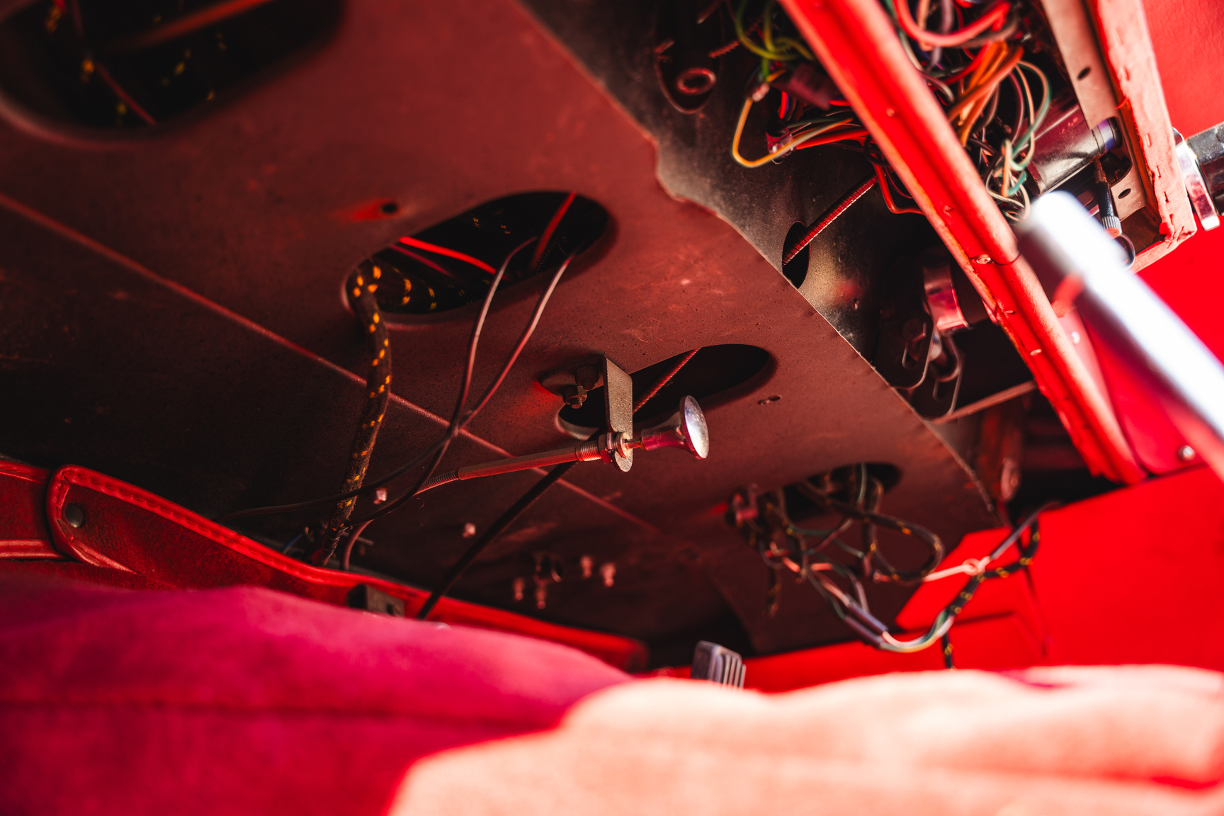 Interiörbild 1951 Jaguar XK 120