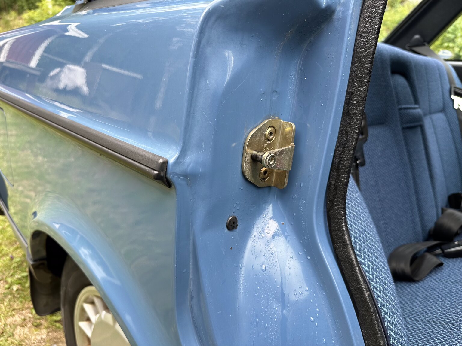 Interiörbild 1986 Volvo 244