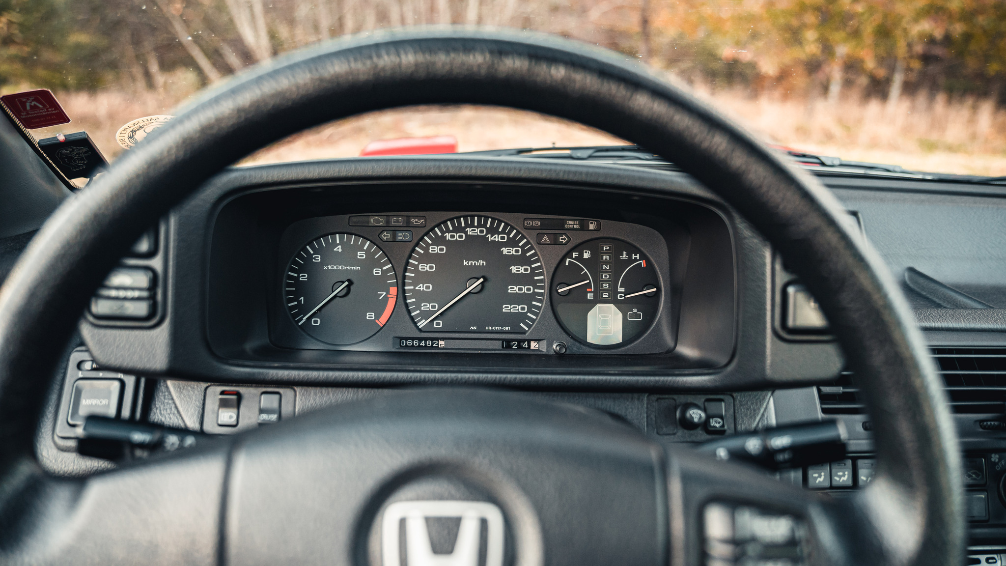 Interiörbild 1990 Honda Prelude (21)