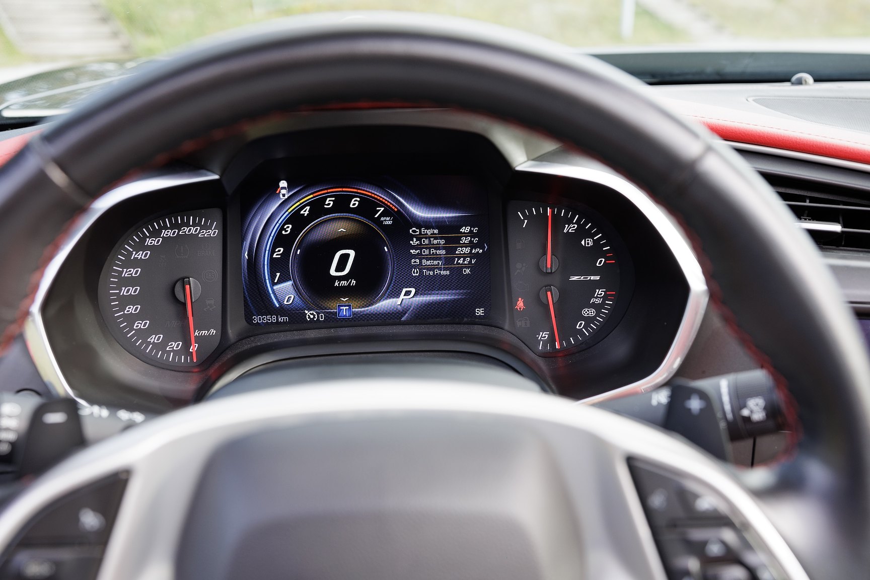 Interior image of 2016 Chevrolet Corvette Z06