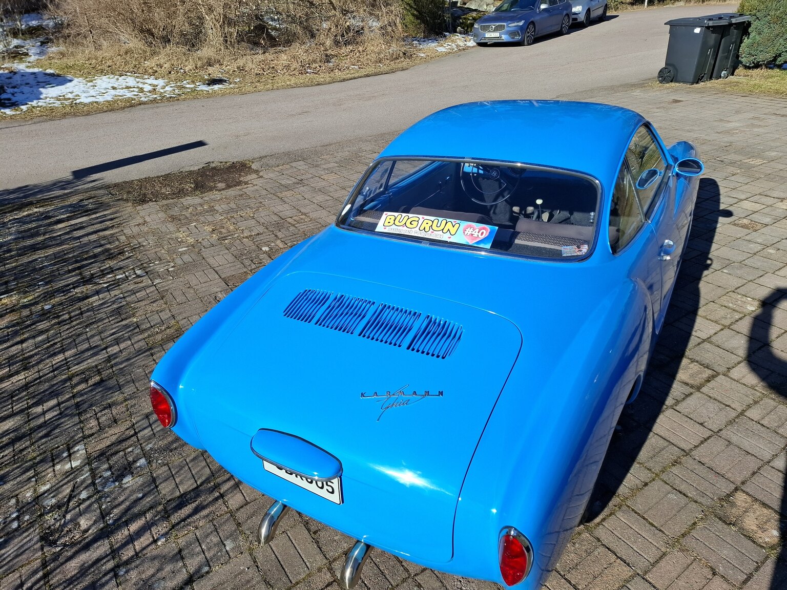 Exteriörbild på 1966 Volkswagen 1300 Karmann-Ghia