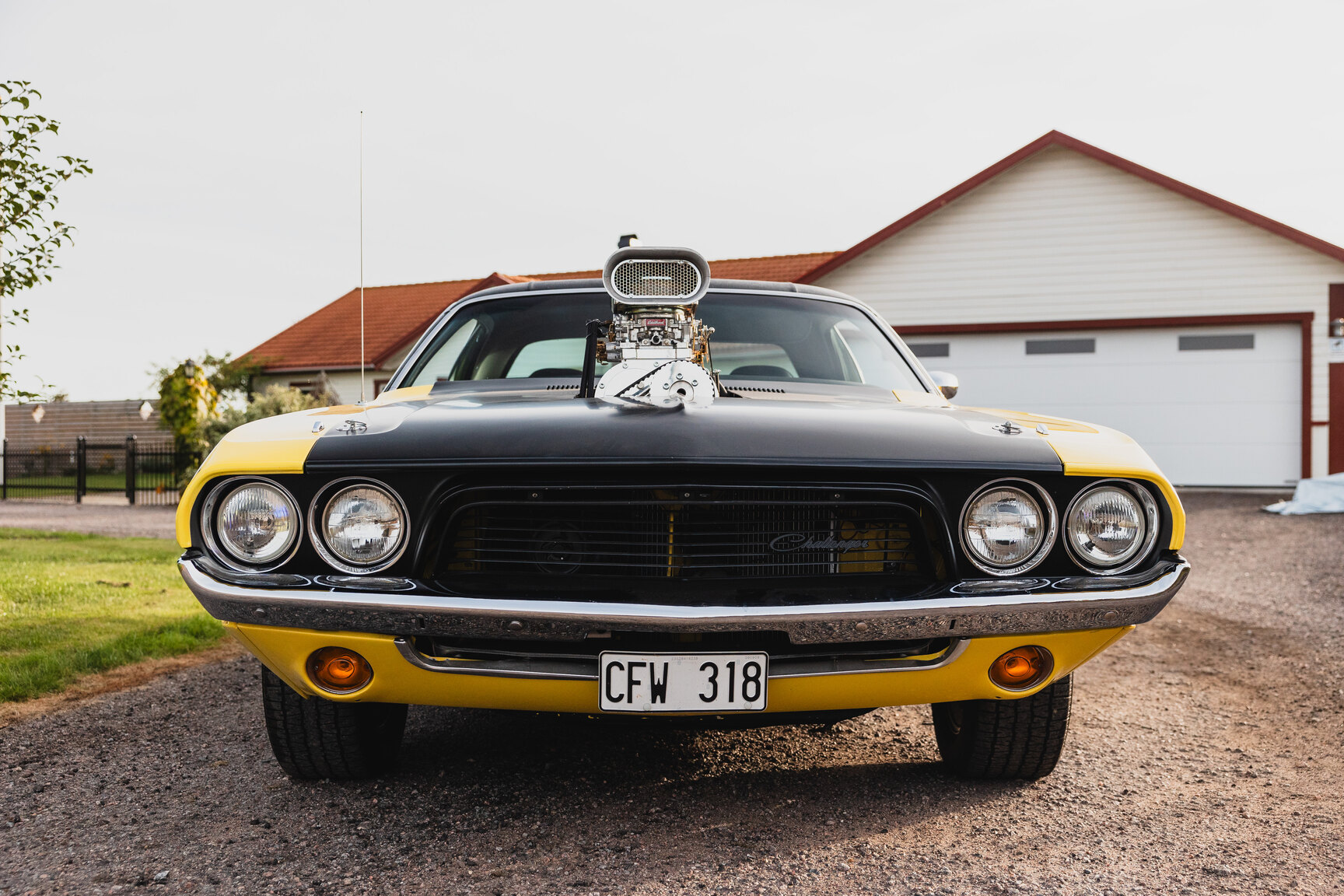 Exteriörbild på 1972 Dodge Challenger