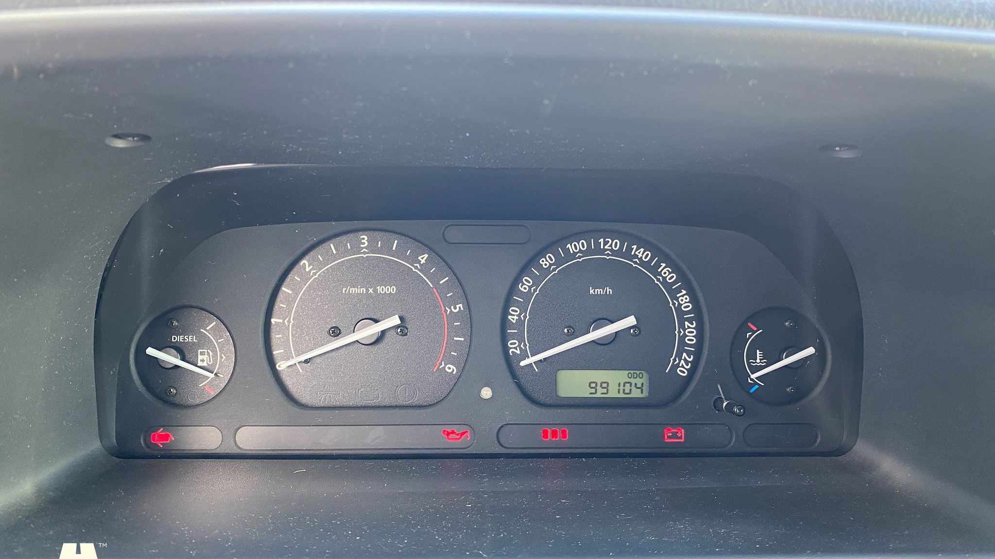 Innenraumfoto von 2002 Land Rover Freelander TD4 3d