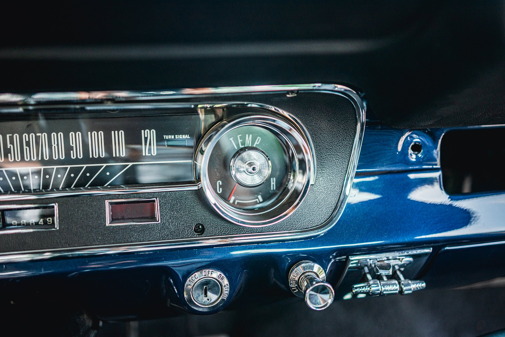 Interior image of 1965 Ford Mustang Fastback
