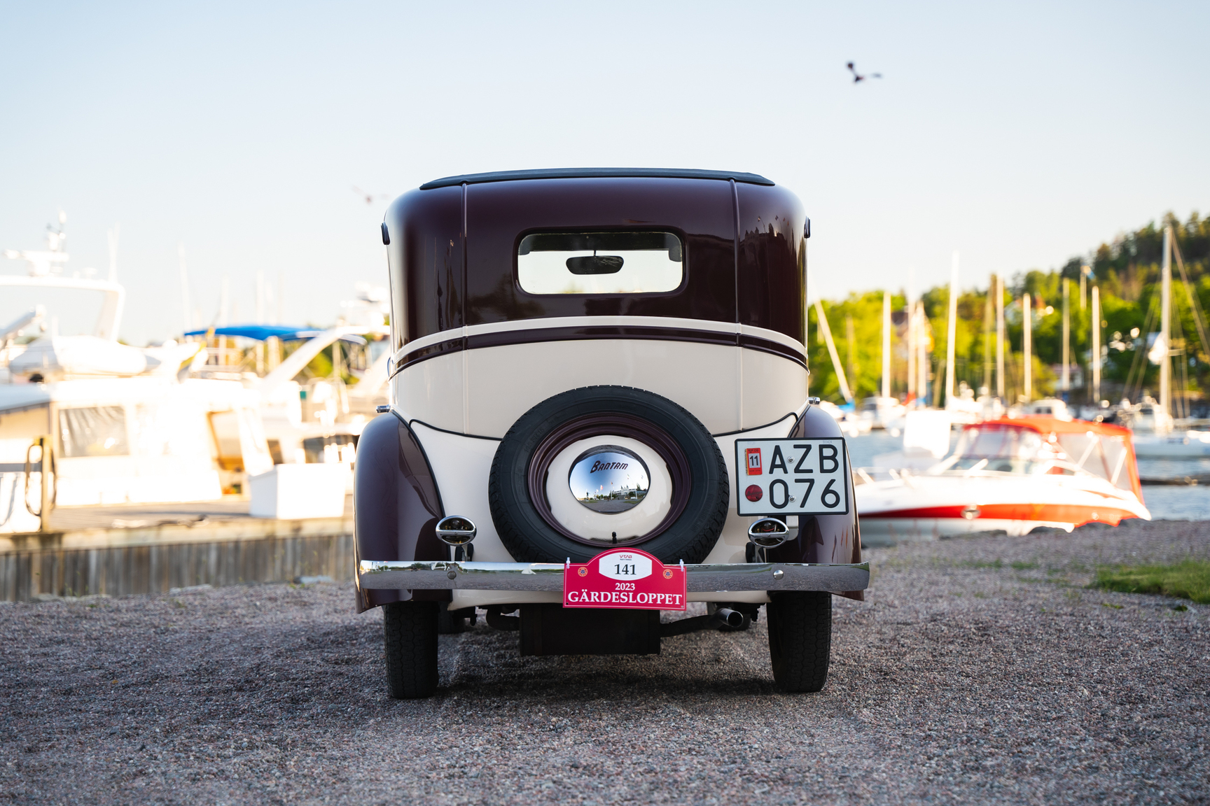 Exteriörbild på 1938 American Bantam Model 30 Coupé