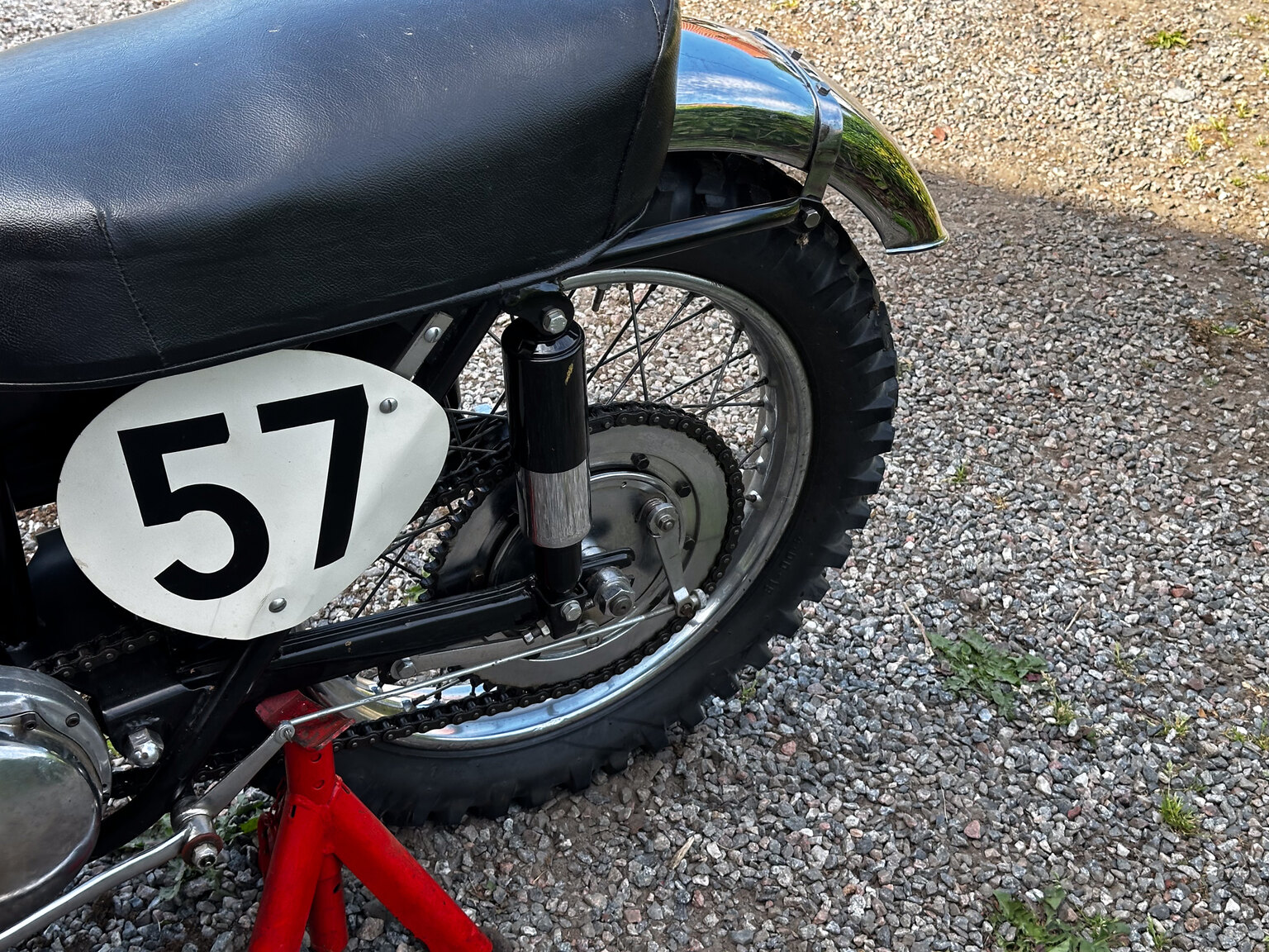 Aussenfoto 1954 Ariel HS 500