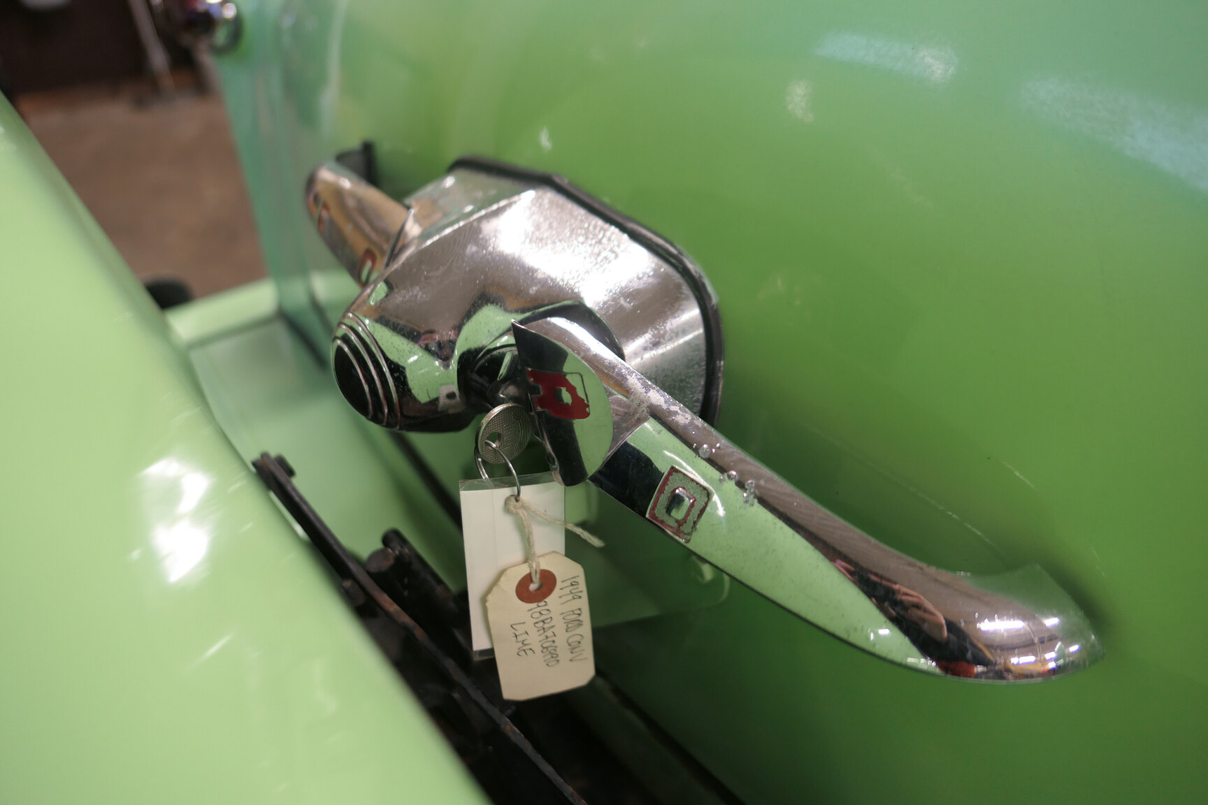 Exterior image of 1949 Ford Custom Convertible