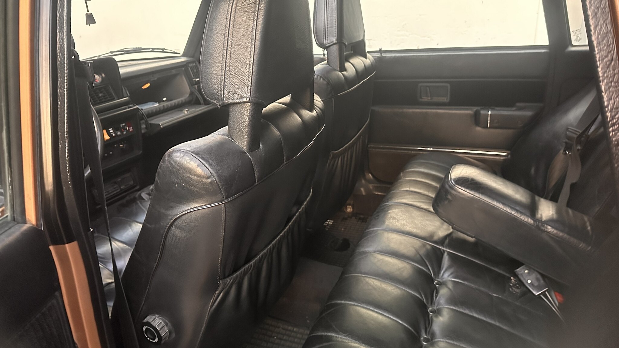 Interiörbild 1981 Volvo 244 GLE D6