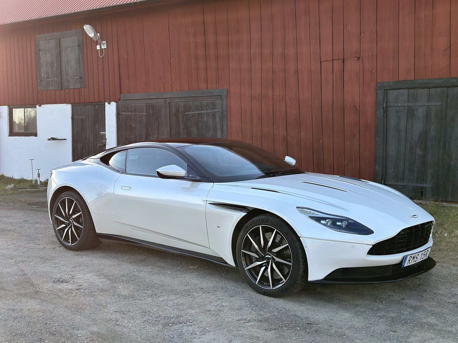 Exterior image of 2018 Aston Martin DB11