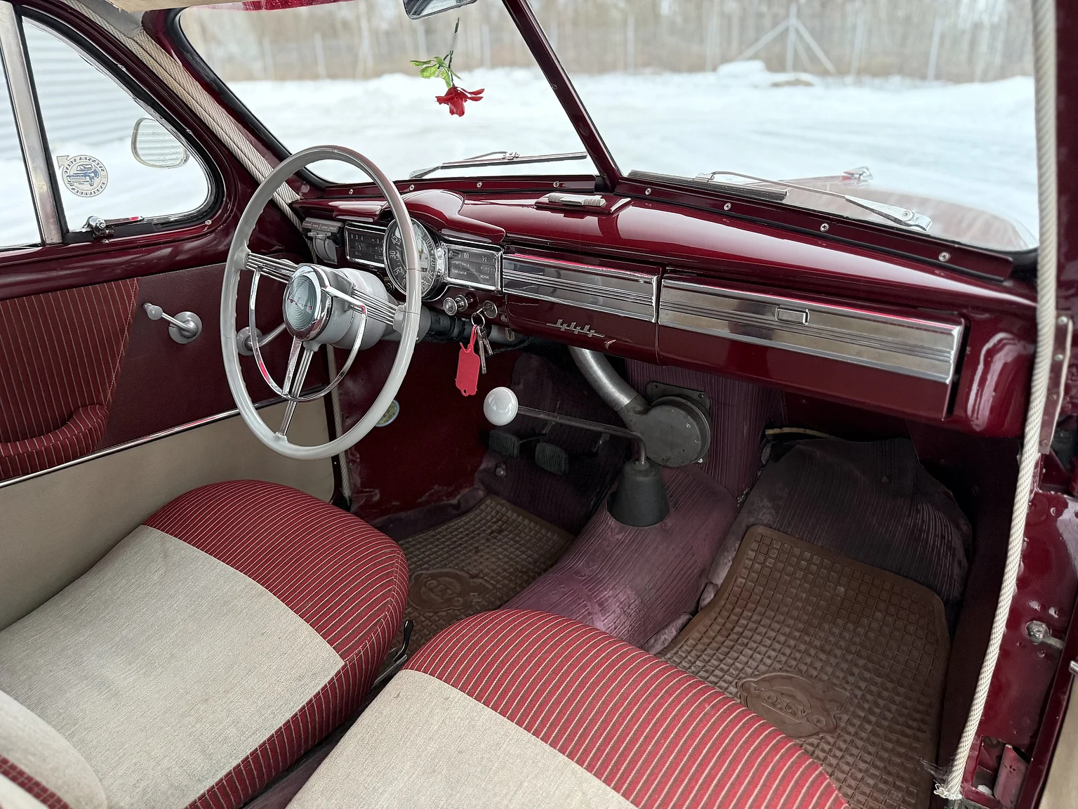 Interiörbild 1953 Volvo PV444ES (24)