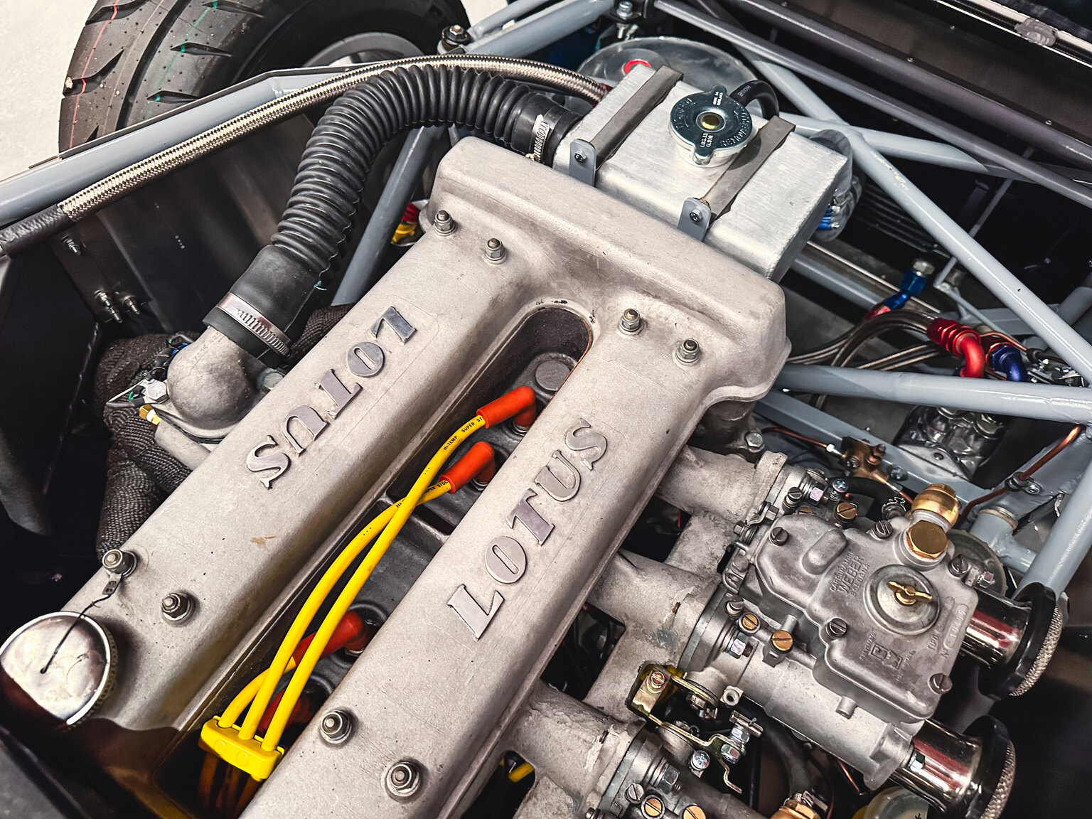 Image of 1965 Ginetta G Racer mechanics