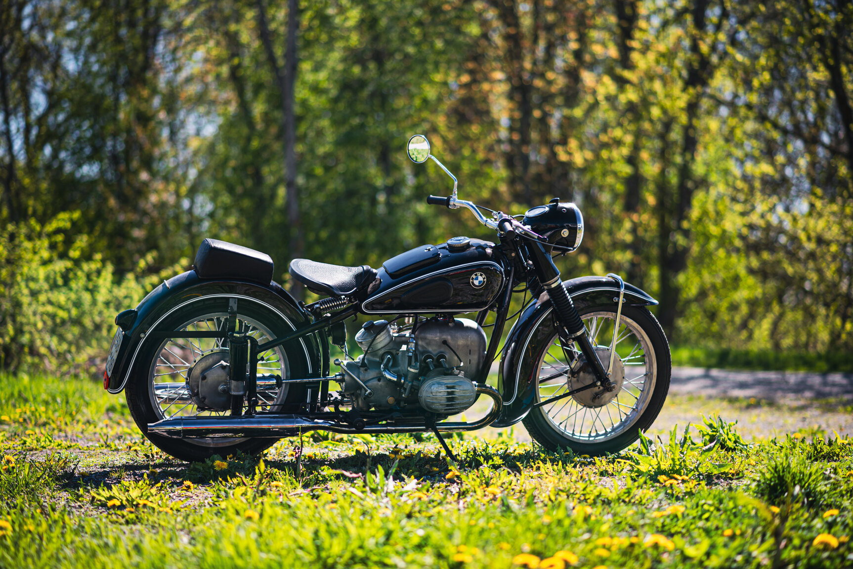 Exteriörbild på 1953 BMW R51-3 BMW R51-3