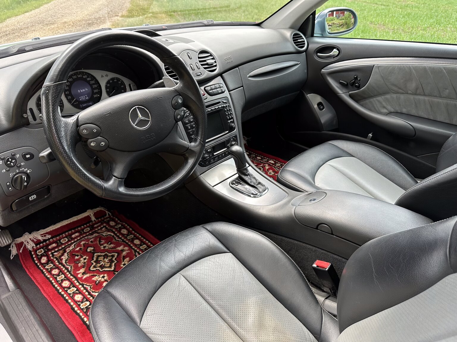 Interiörbild 2003 Mercedes CLK 500