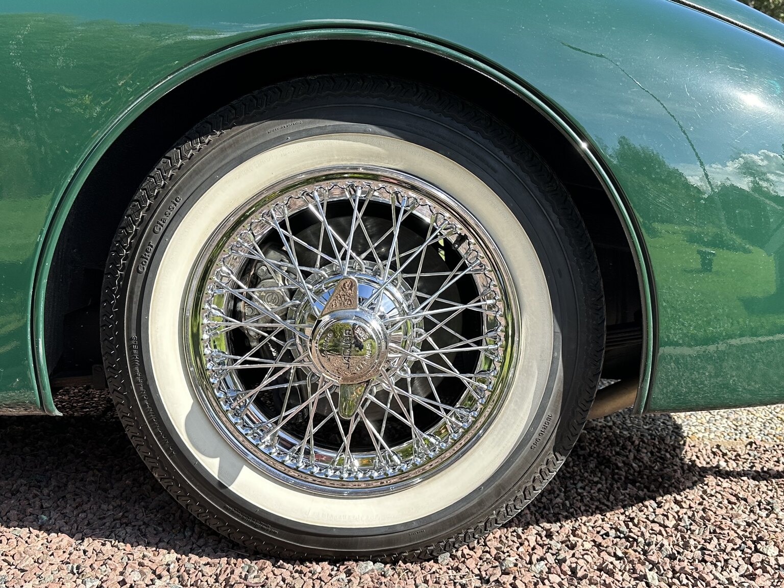 Exterior image of 1958 Jaguar XK150