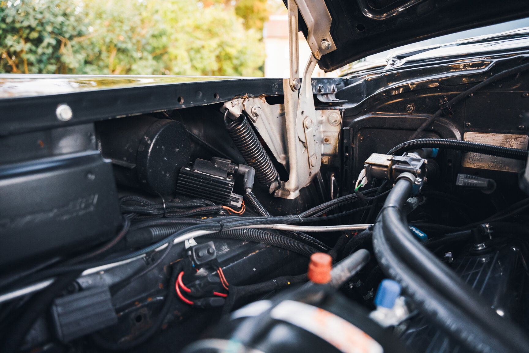 Image of 1957 Chevrolet Bel Air Sport Coupé (11) mechanics