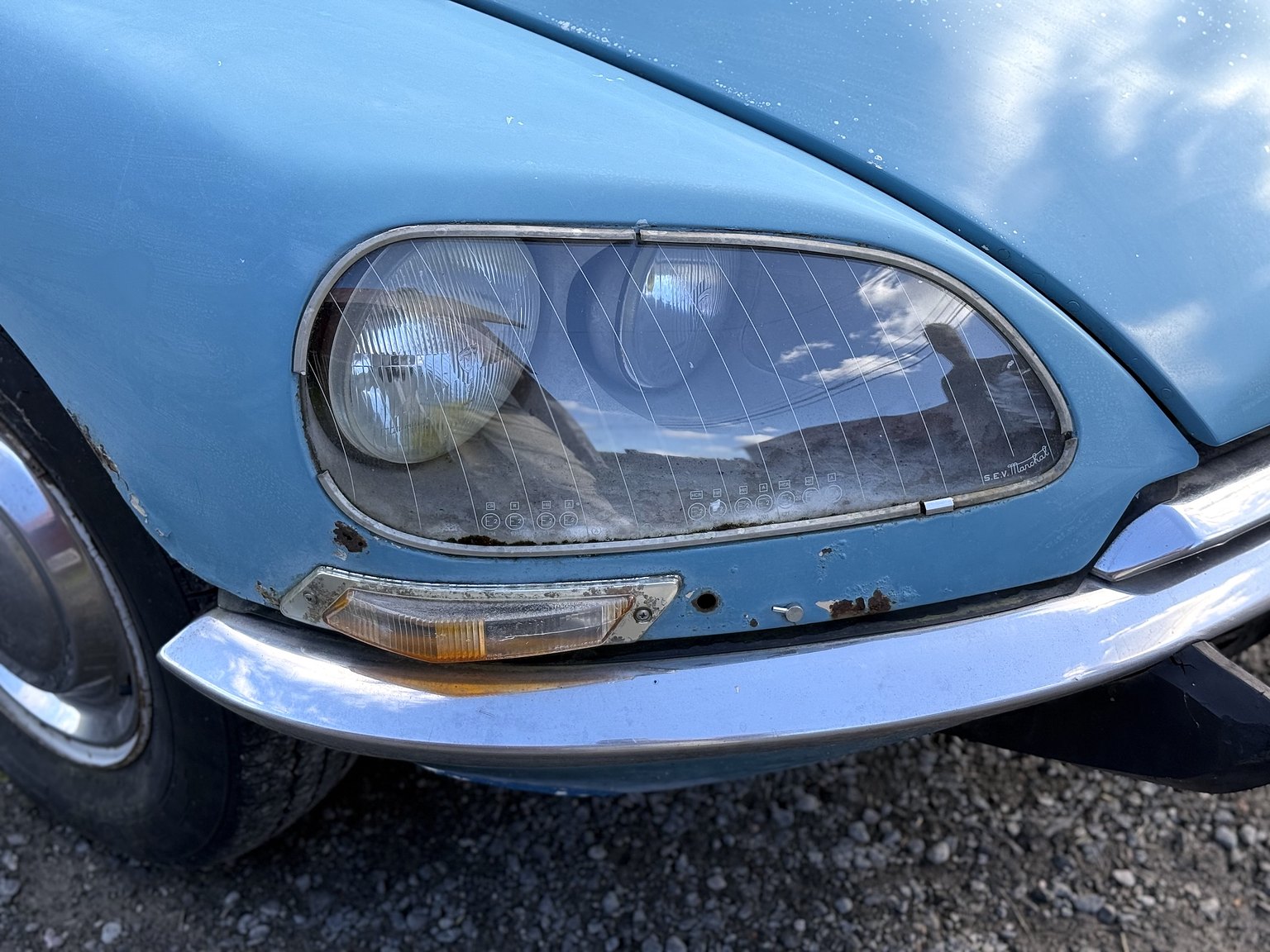 Exteriörbild på 1974 Citroën ID 20 Break 2.0