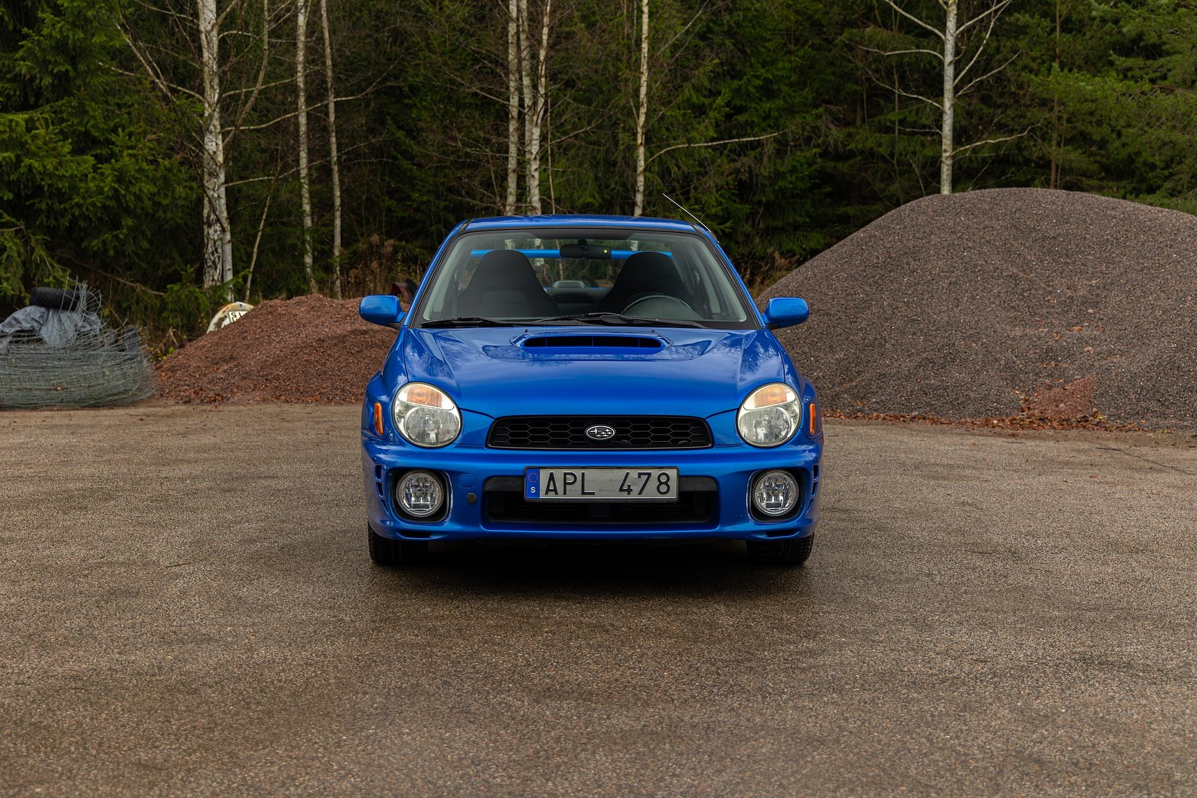 Exteriörbild på 2001 Subaru Impreza 2.0 WRX Turbo 4WD