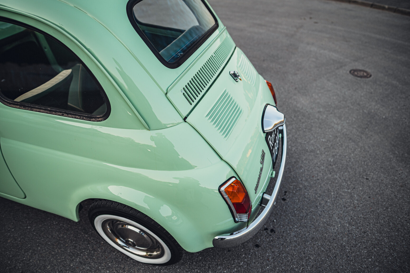 Exteriörbild på 1967 Fiat 500 "No Reserve Auction"
