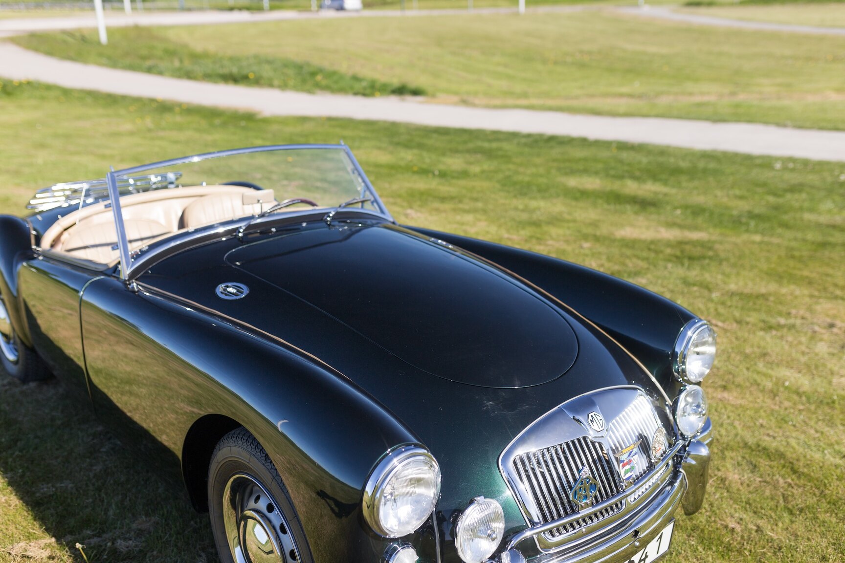 Exteriörbild på 1958 MG MGA 1500