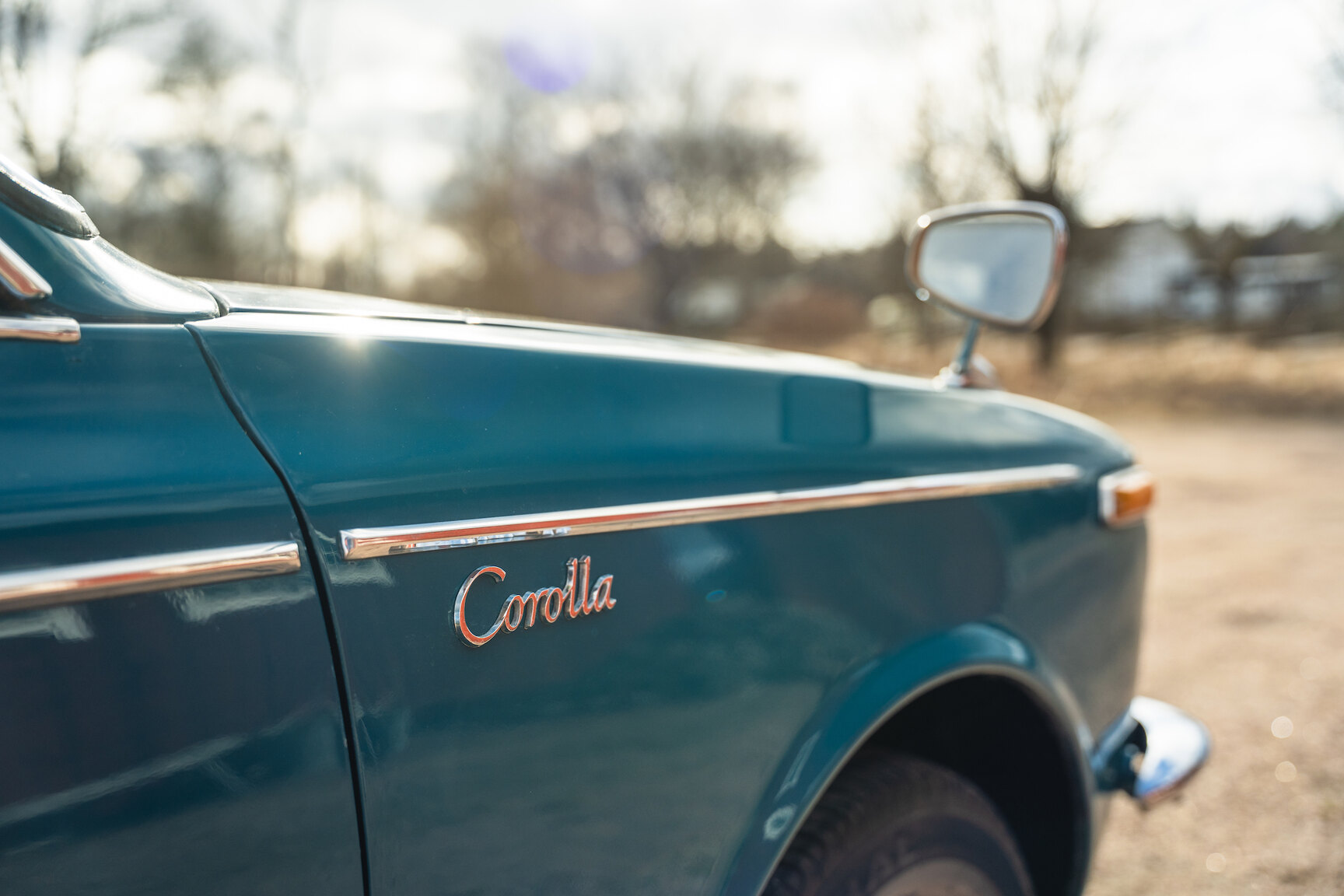 Exteriörbild på 1969 Toyota Corolla Coupé