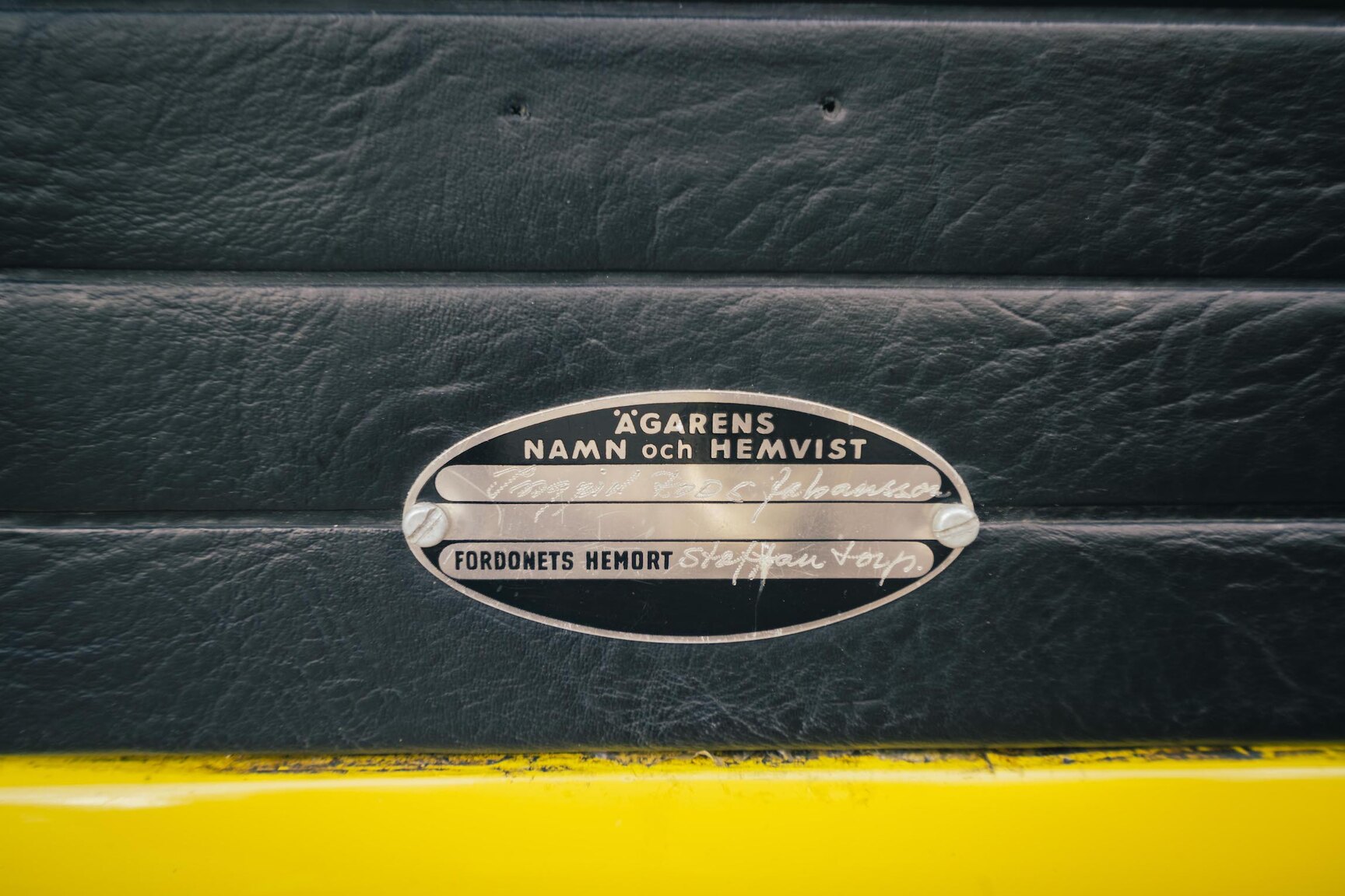 Interiörbild 1973 Volkswagen Bubbla Karmann 1303 LS (16)