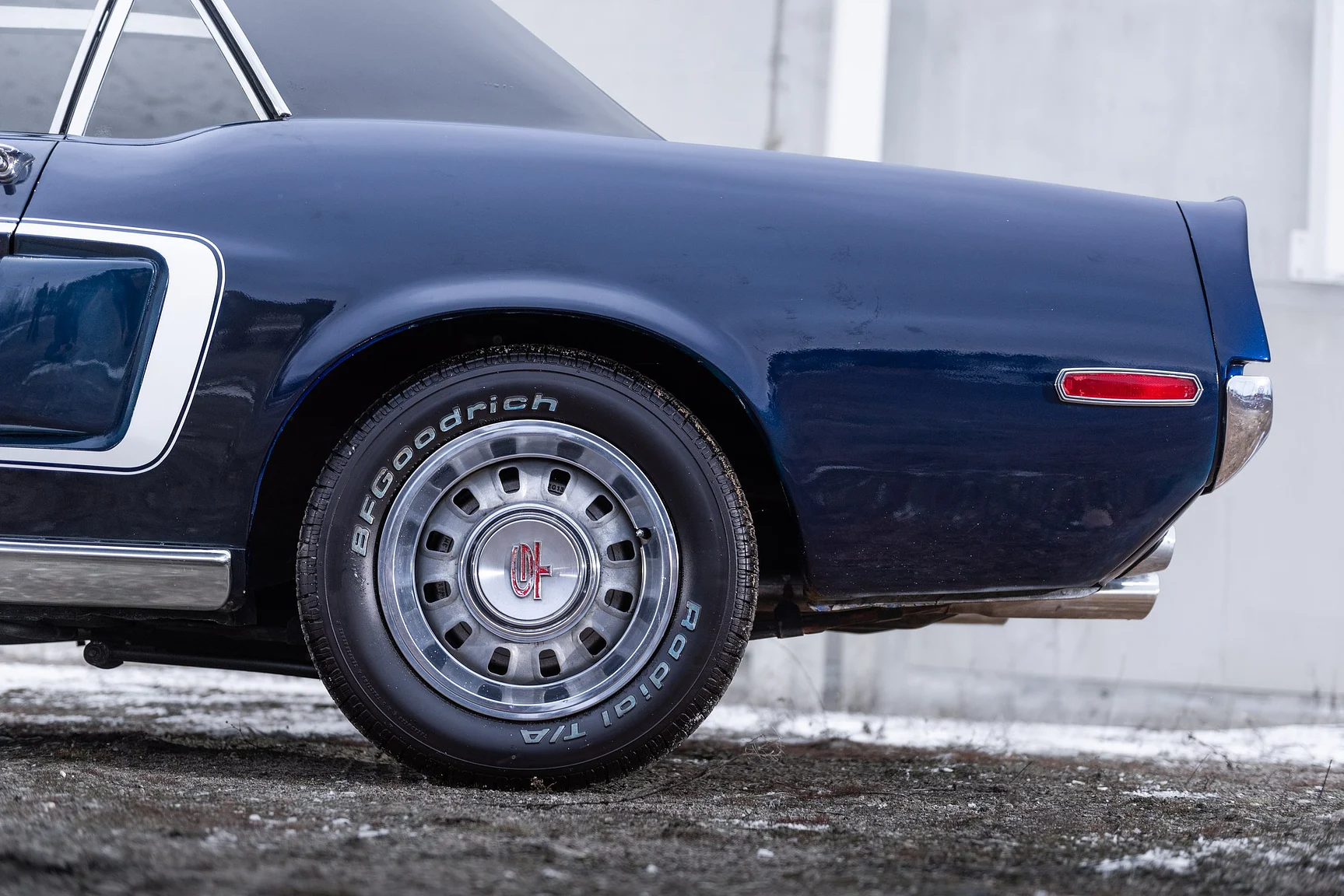 Exteriörbild på 1968 Ford Mustang GTA S-Code (60)