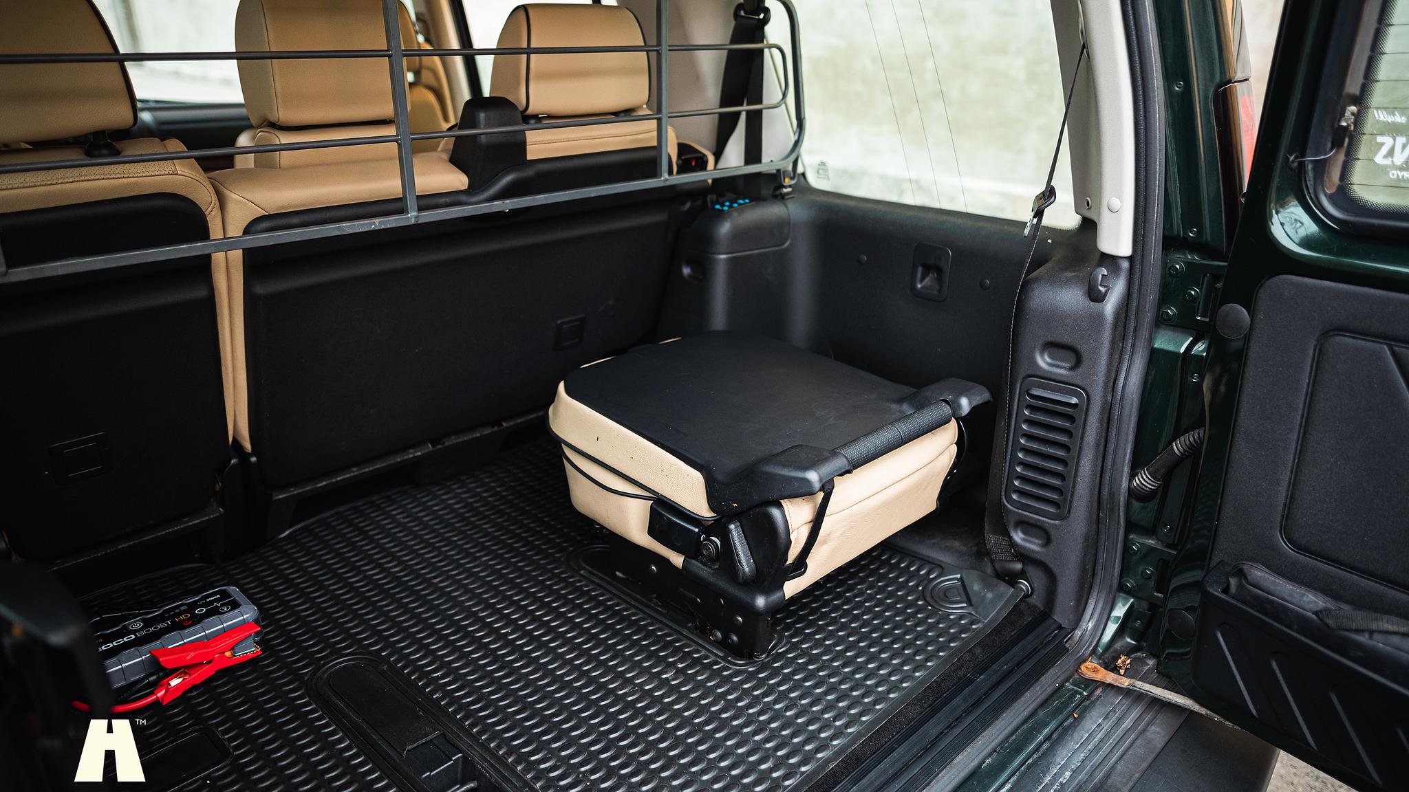 Innenraumfoto von 2003 Land Rover Discovery II, 2003