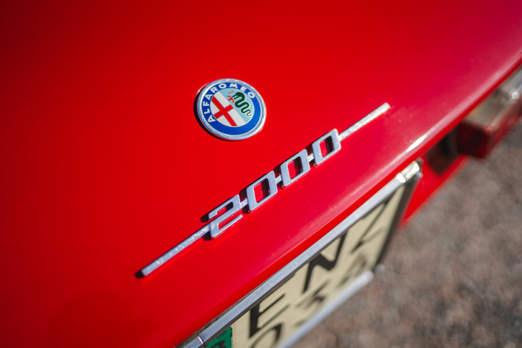 Exteriörbild på 1972 Alfa Romeo 2000 GTV