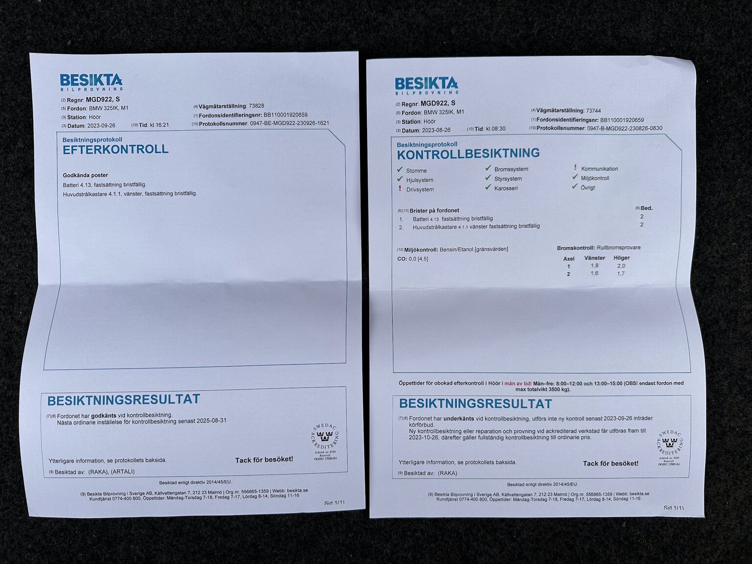 Documentation for 1987 BMW 325i Convertible (5)
