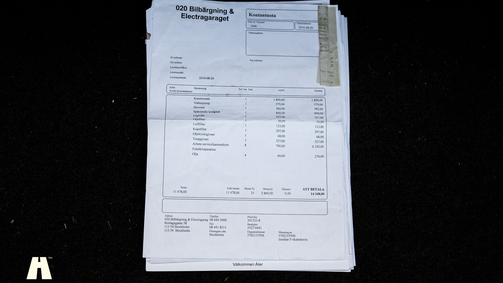 Dokumentation för 1995 SAAB 900 SE V6 Automat