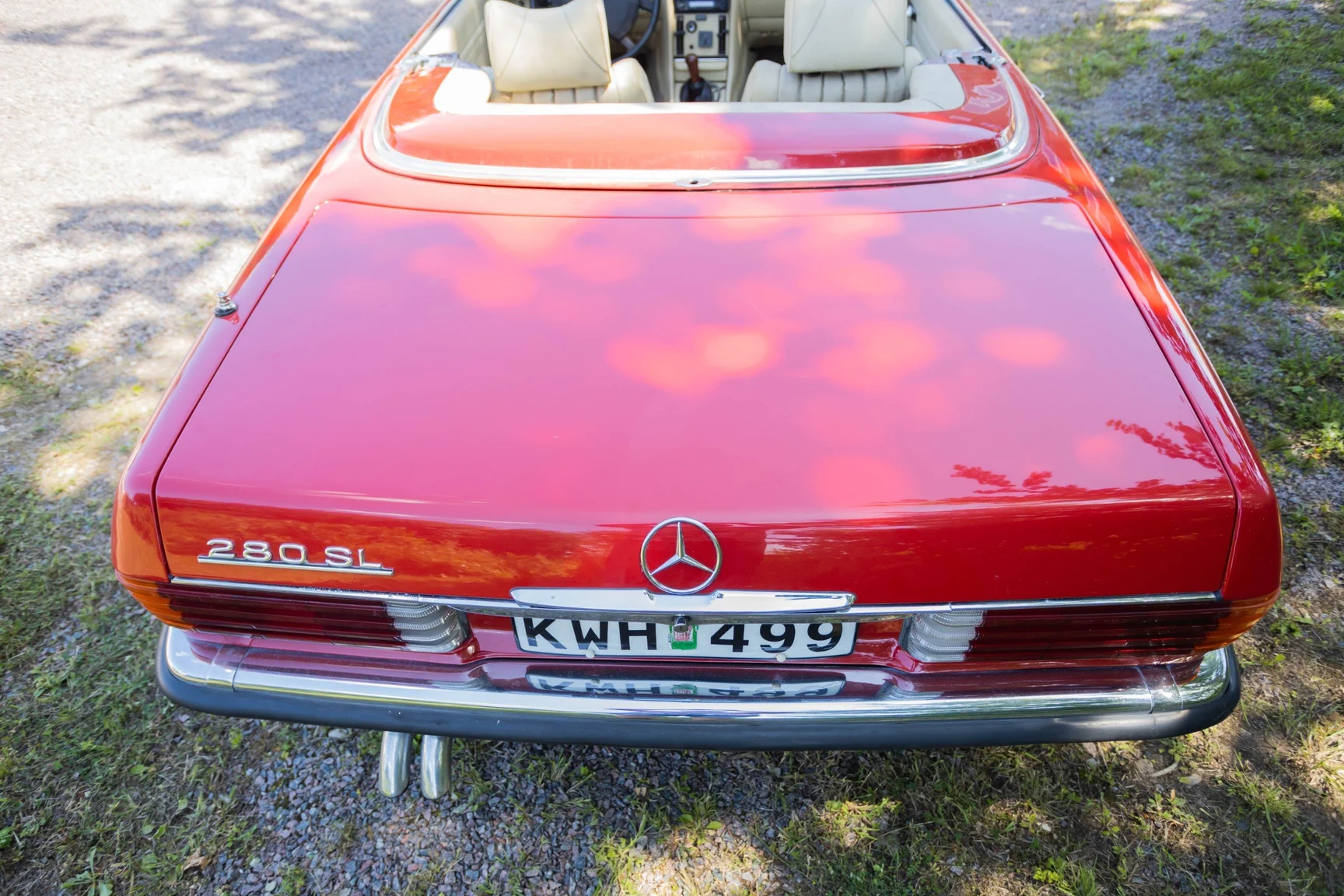 Exteriörbild på 1975 Mercedes-Benz 280 SL (53)