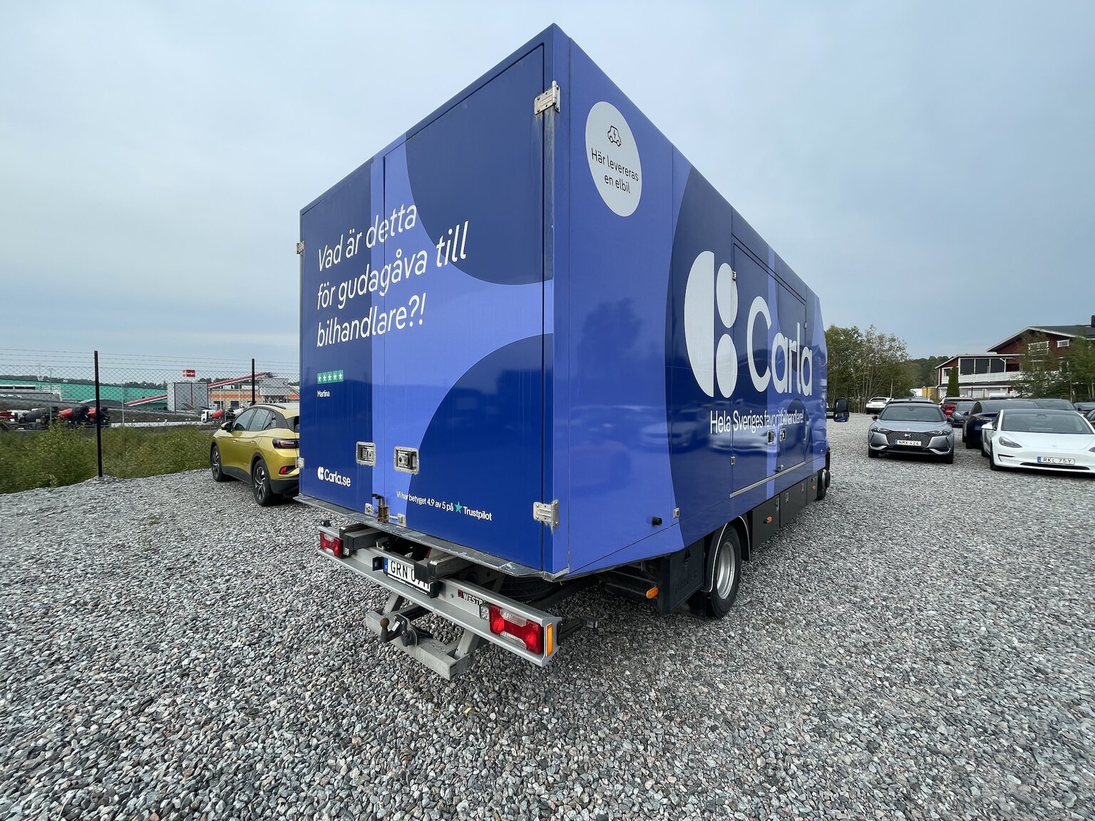 Aussenfoto 2022 Iveco Daily 70-180 Chassi Cab Fordonstransport