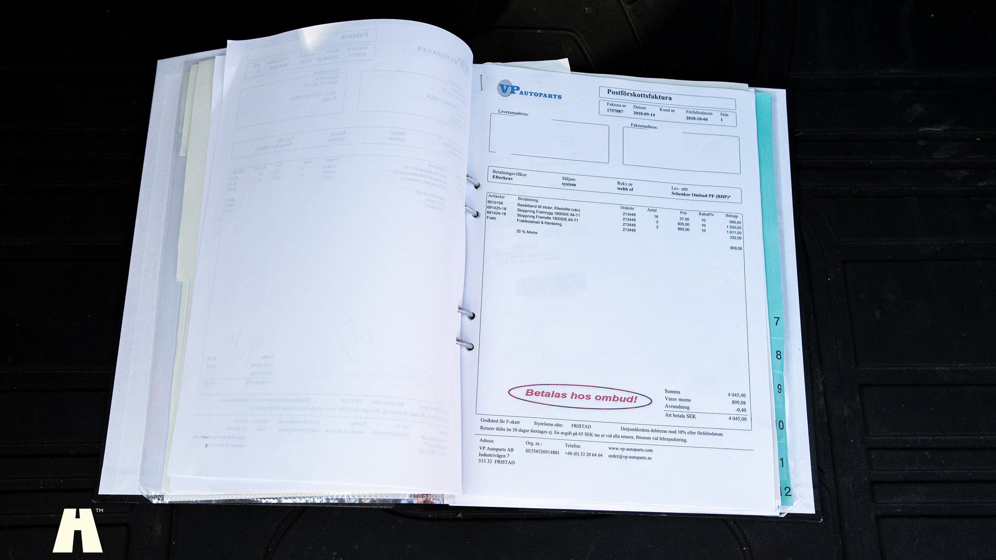 Dokumentation, 1966 Volvo P1800 S (10)