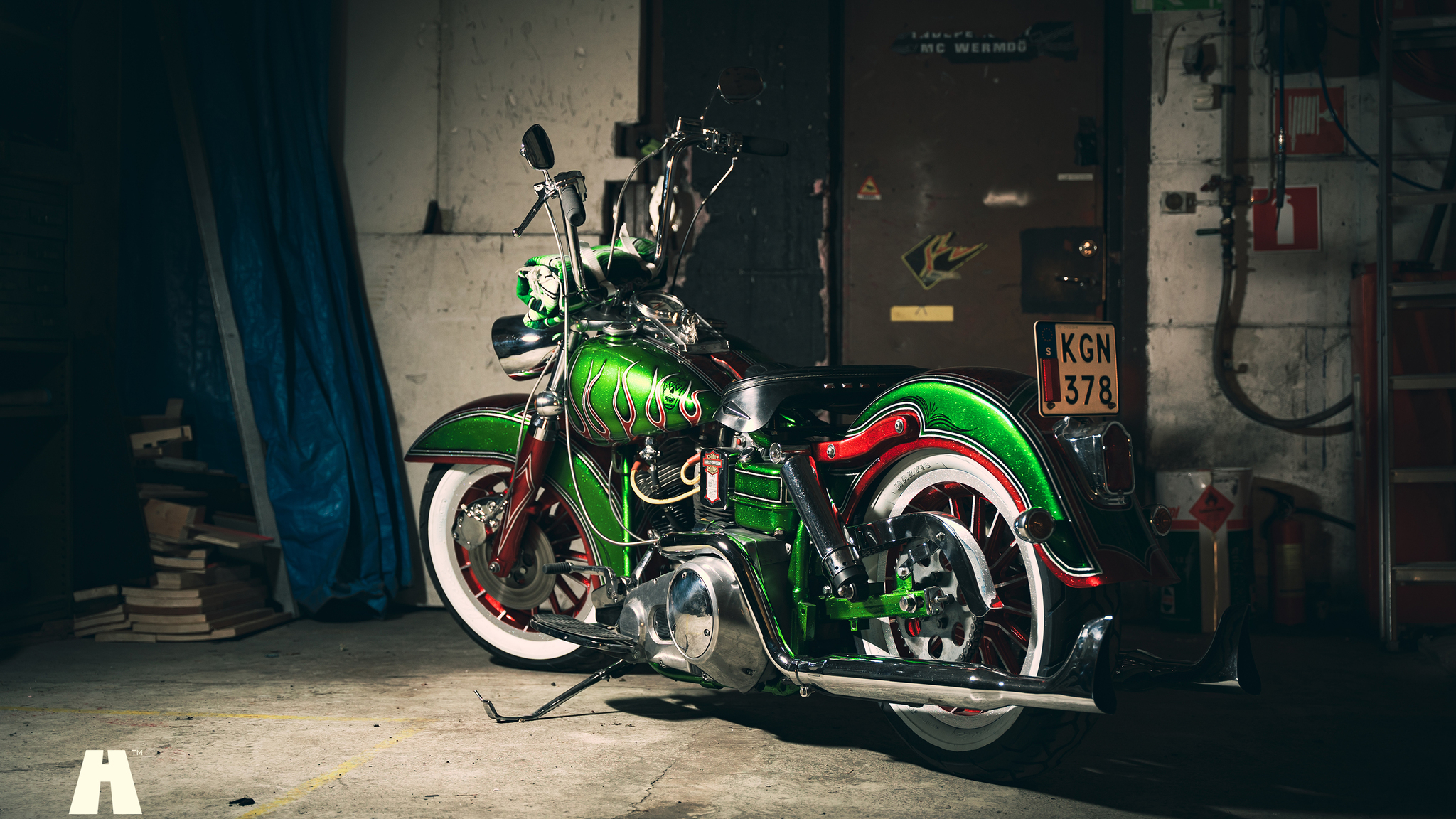 Exteriörbild på 1978 Harley Davidson FLH