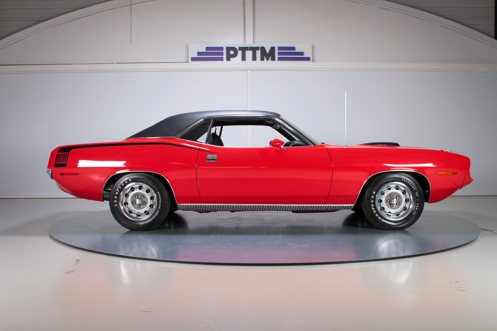 Exteriörbild på 1970 Plymouth Hemi Cuda