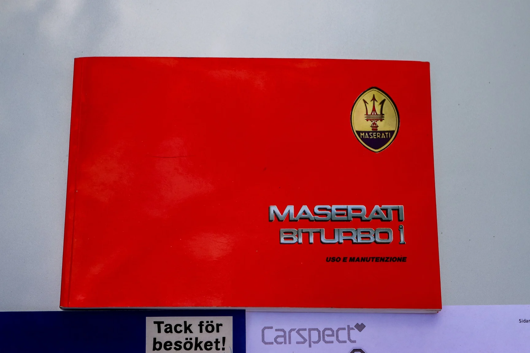 Dokumentation, 1987 Maserati Biturbo i (6)