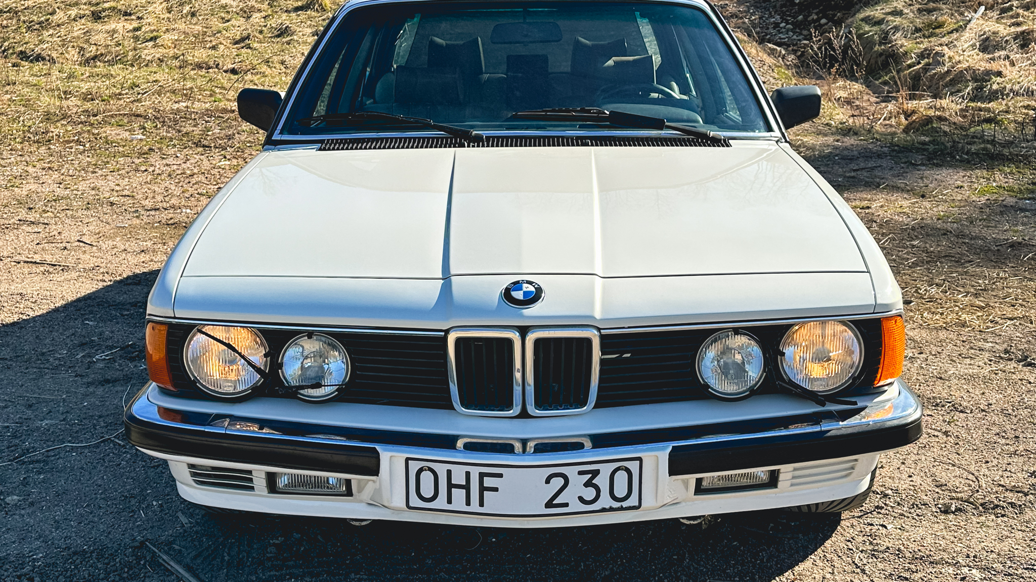 Exteriörbild på 1984 BMW 745i Executive Automat