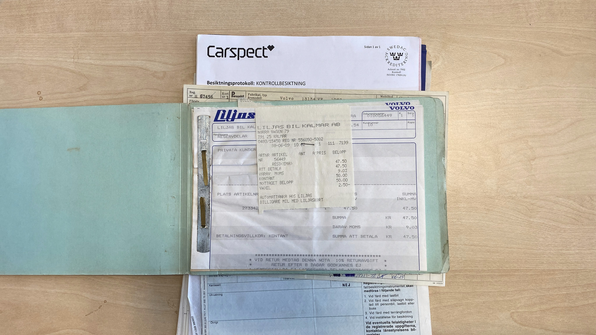 Documentation for 1966 Volvo Amazon (11)